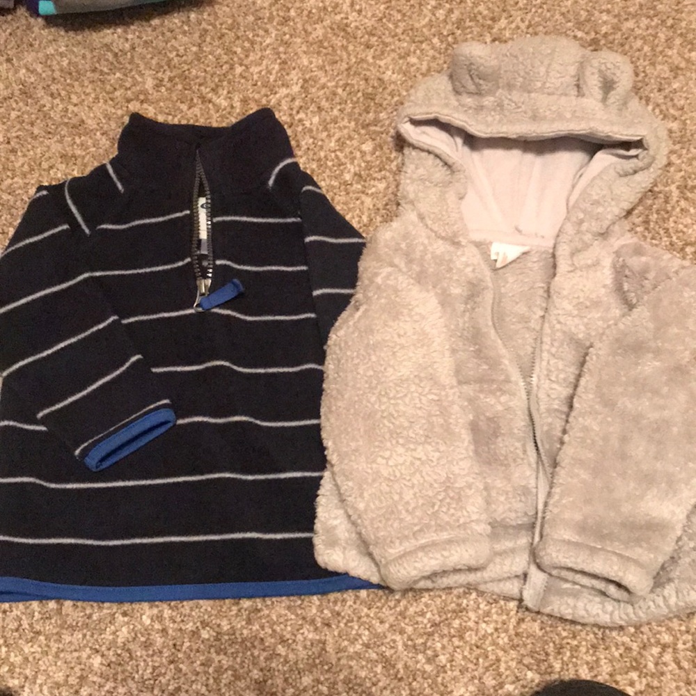 Pull over and jacket
